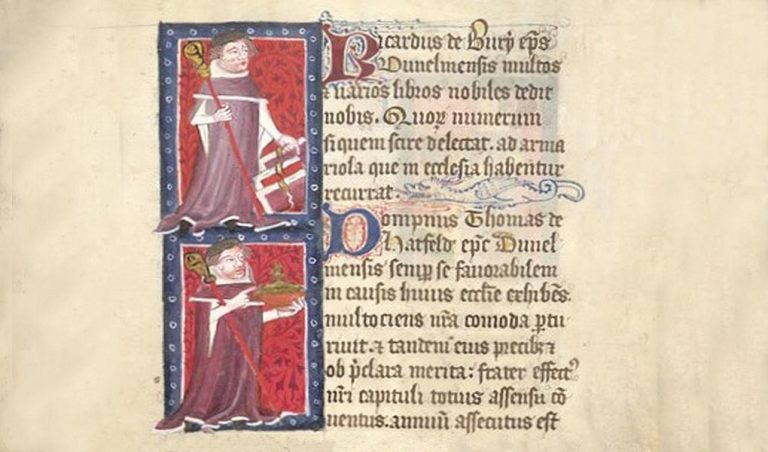 Durham Bishops Richard De Bury & Thomas De Hatfield
